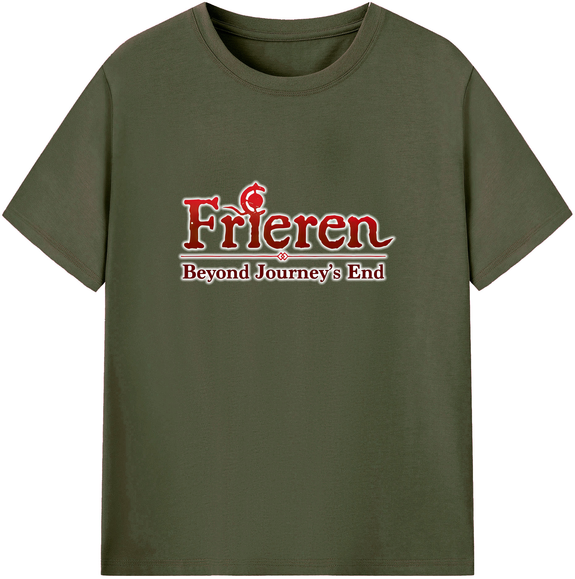（画像用） 葬送のフリーレン Frieren 綿100％ メンズ半袖Tシャツ｜肌触りやわらか＆通気性